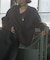 Wool V-Neck Cocoon Knit