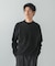 FUR WOOL CREW-NECK KNIT