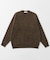 FUR WOOL CREW-NECK KNIT