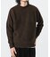 FUR WOOL CREW-NECK KNIT