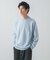 FUR WOOL CREW-NECK KNIT