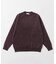 FUR WOOL CREW-NECK KNIT