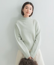 『WEB/一部店舗限定』エクストラファインボトルネックニット