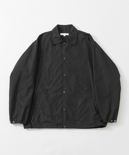 COTTON NYLON COACH JACKET