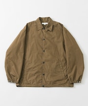 COTTON NYLON COACH JACKET