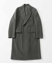 WOOL DOUBLE CHESTER COAT