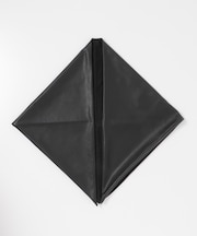 KIJIMA TAKAYUKI FAUX LEATHER SCARF