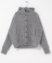 CaRouseLamBRa　LONG-SLEEVE BOTTON HOODIE