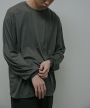 Washable Wool Crew-Neck Long-Sleeve T-shirts