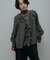 Wool Blend Frill Blouse