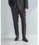 LIFE STYLE TAILOR　ウールライクツイルコンフォータブルパンツ