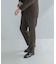 LIFE STYLE TAILOR　ウールライクツイルコンフォータブルパンツ