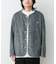 DANTON　FLEECE COLLARLESS JACKET