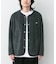 DANTON　FLEECE COLLARLESS JACKET