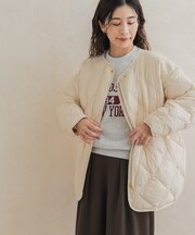 ライトダウンキルトミドルコート