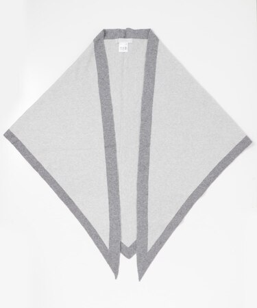 atelier brugge　ニットバイカラーストール