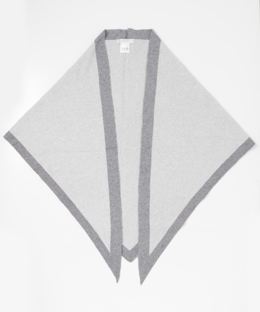 atelier brugge　ニットバイカラーストール
