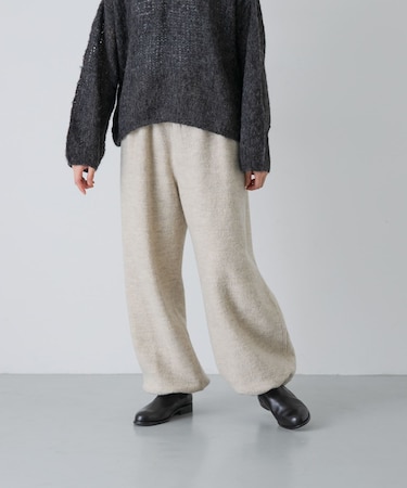 ボイルドウールパンツ