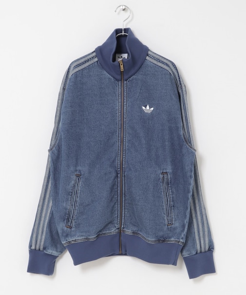 adidas　DENIM FIREBIRD TRACK TOP