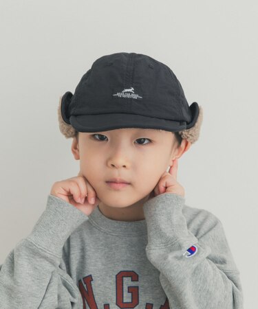 耳当て付きキャップ(KIDS)