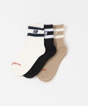 NEW BALANCE ジュニアショートライン3Pソックス(KIDS)