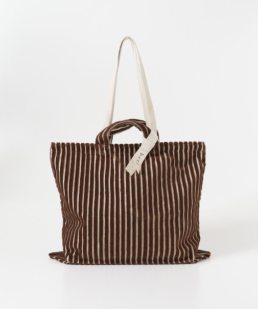 beej　PILE STRIPE BAG