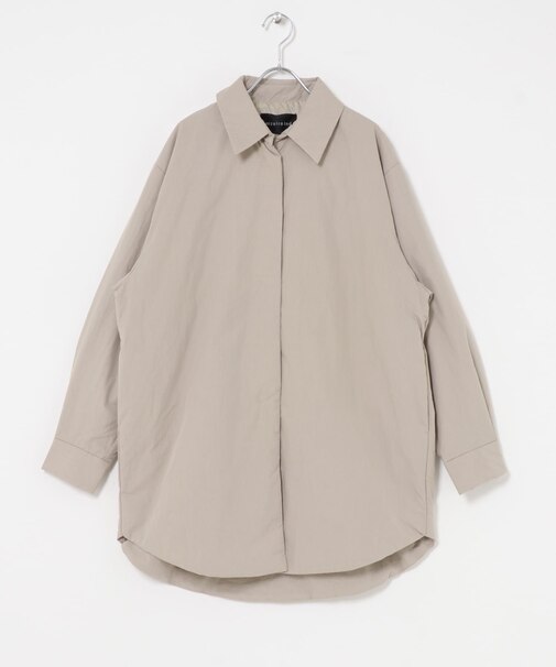 mizuiro ind　PADDINGOVERSIZE SHIRTS JACKET