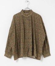 SOIL FLOWERPRINTFRILLSHIRTS