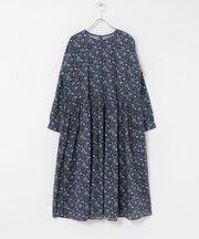 SOIL FLOWERPRINTPULLOVER DRESS