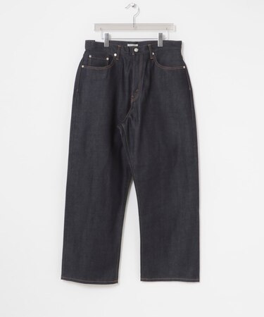 SHIOTA　スーピマDENIM PANTSバギー#JAY