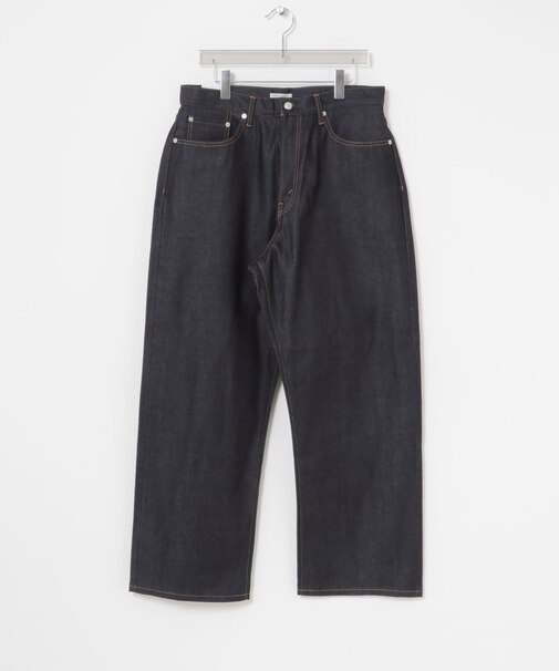 SHIOTA　スーピマDENIM PANTSバギー#JAY