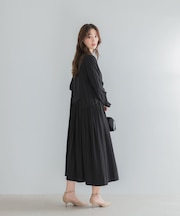 ランダムティアードシャツワンピース