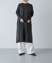 サイドスリットカットチュニック