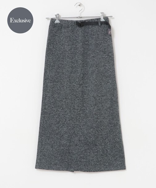 『別注』Gramicci for DOORS　BONDING KNIT SKIRT