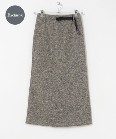 『別注』Gramicci for DOORS BONDING KNIT SKIRT