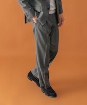 LIFE STYLE TAILOR　TWクリアツイル2タックパンツ