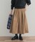 ピーチタッチタフタボリュームスカート