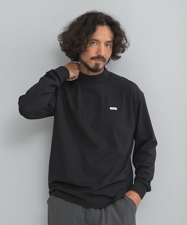 OOPS モックネックロンTシャツ