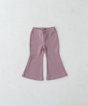 Solii+Sola FLARE COTTON PANTS(KIDS)