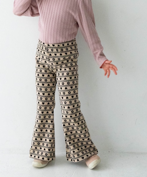 Solii+Sola FLOWER HEART PANTS(KIDS)