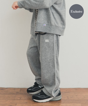 『150サイズあり』 『セットアップ対応』 『別注』RUSSELL ATHLETIC×DOORS 裏毛スウェットパンツ(KIDS)