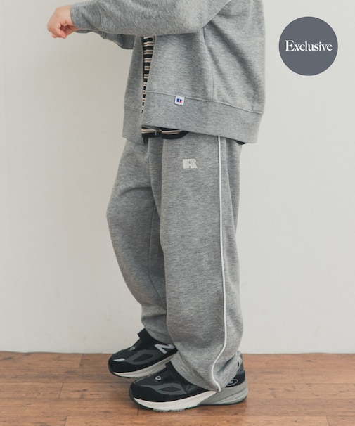 『150サイズあり』 『セットアップ対応』 『別注』RUSSELL ATHLETIC×DOORS 裏毛スウェットパンツ(KIDS)