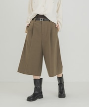 レイヤードライクキュロットパンツ