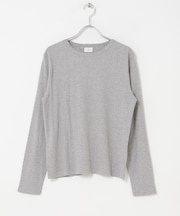ハイツイストコットンロングスリーブTシャツ