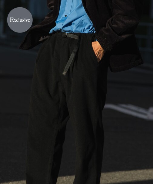 『別注』Gramicci for EKAL WOOL BLEND FLANNEL トラウザー