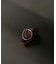 SMELLY so’　textured knot thin ring