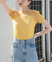 バックオープンメッシュTEE
