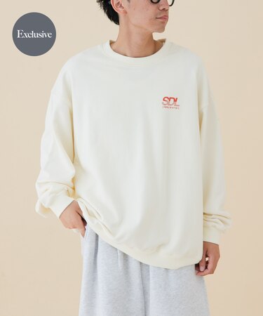『別注』FORK&SPOON×SPS ロゴプリントスウェット