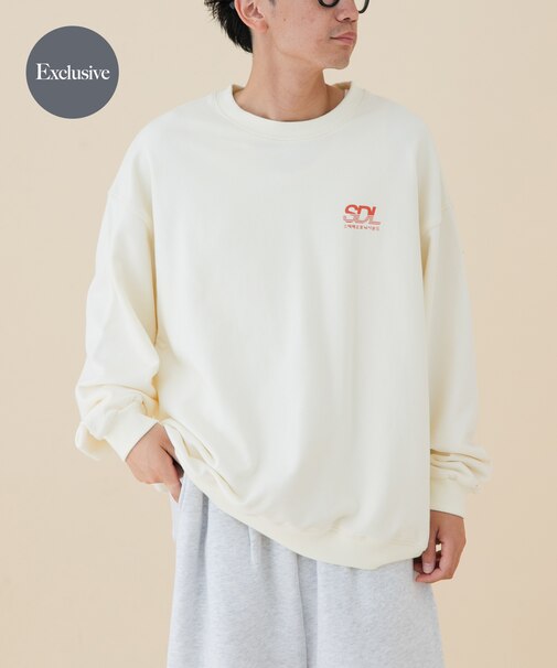 『別注』FORK&SPOON×SPS ロゴプリントスウェット