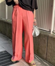 フラップWIDEストレートパンツ